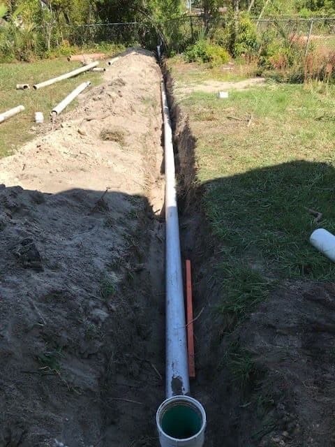 Drain Installation 4